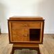 Bedside table in orm magnifying glass art deco 30s