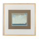 Geltringer Bucht, Serigraph in Colors on Paper, 67 x 67 cm