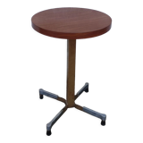 Round bistro table, pedestal table