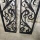 Wrought iron grille from the early 20th century Art Deco / Art Nouveau