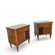Pair of Italian bedside tables from the mid-20th century.