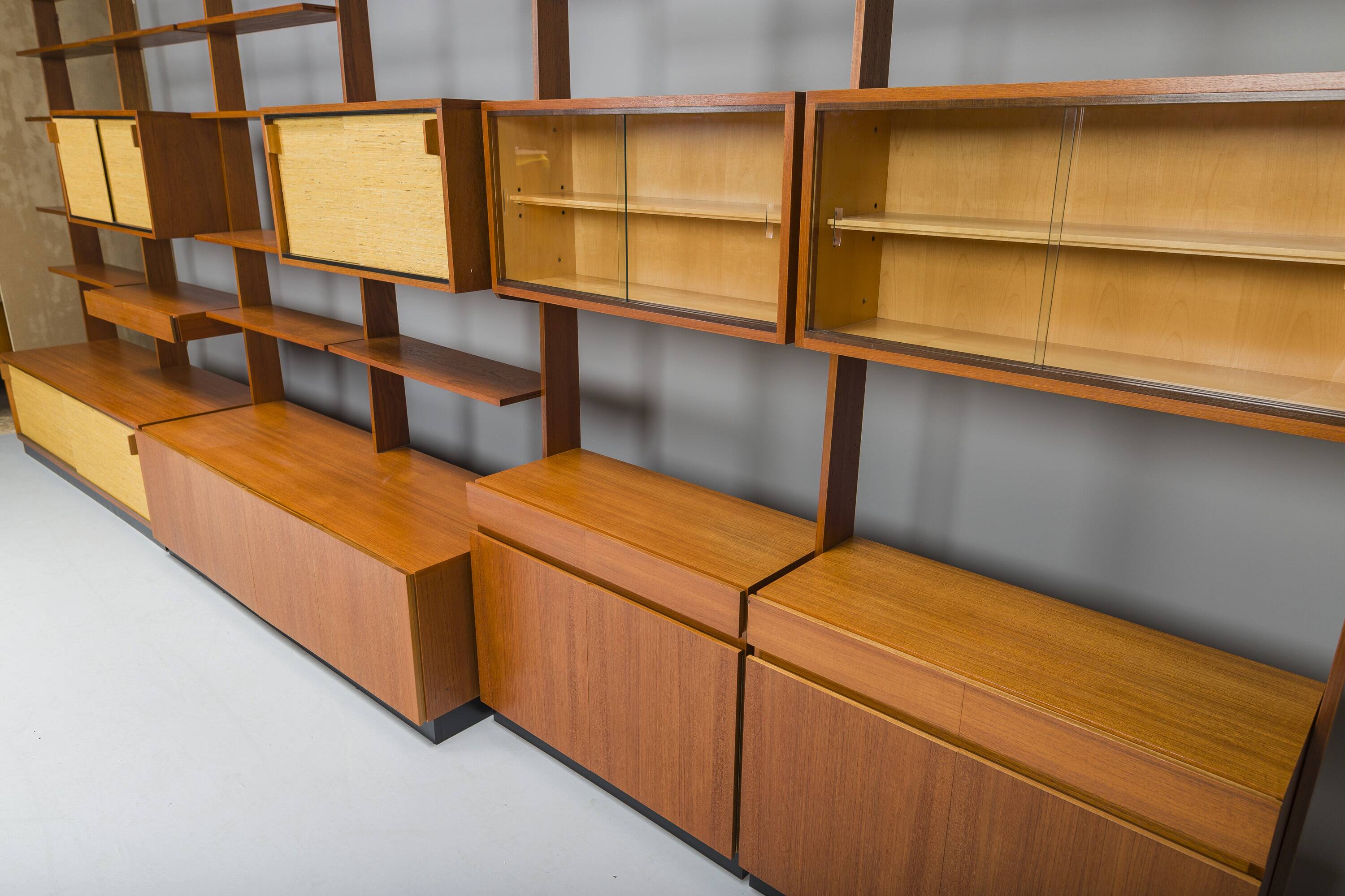 Mid-Century Shelf System by Dieter Wäckerlin for Behr, 1955