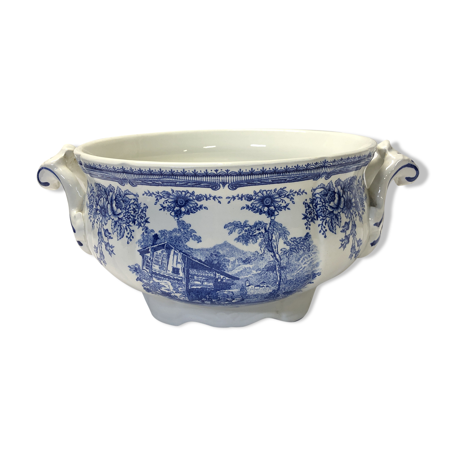Old Luneville dish or salad bowl