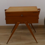 Boite à couture pied compas 1950