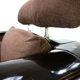 Fauteuil lounge Tecno avec structure en laque piano, 1970