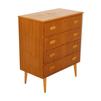 Scandinavian teak dresser, Sweden, 1950