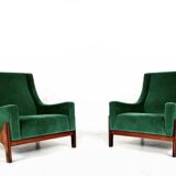 Pair of Mid-Century Italian Armchairs, 1960s