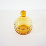 Empoli orange blown glass candy