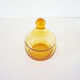 Empoli orange blown glass candy