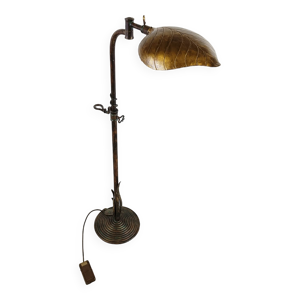 lampadaire vintage en - 1970 laiton