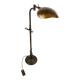 Vintage brass leaf floor lamp 1970s