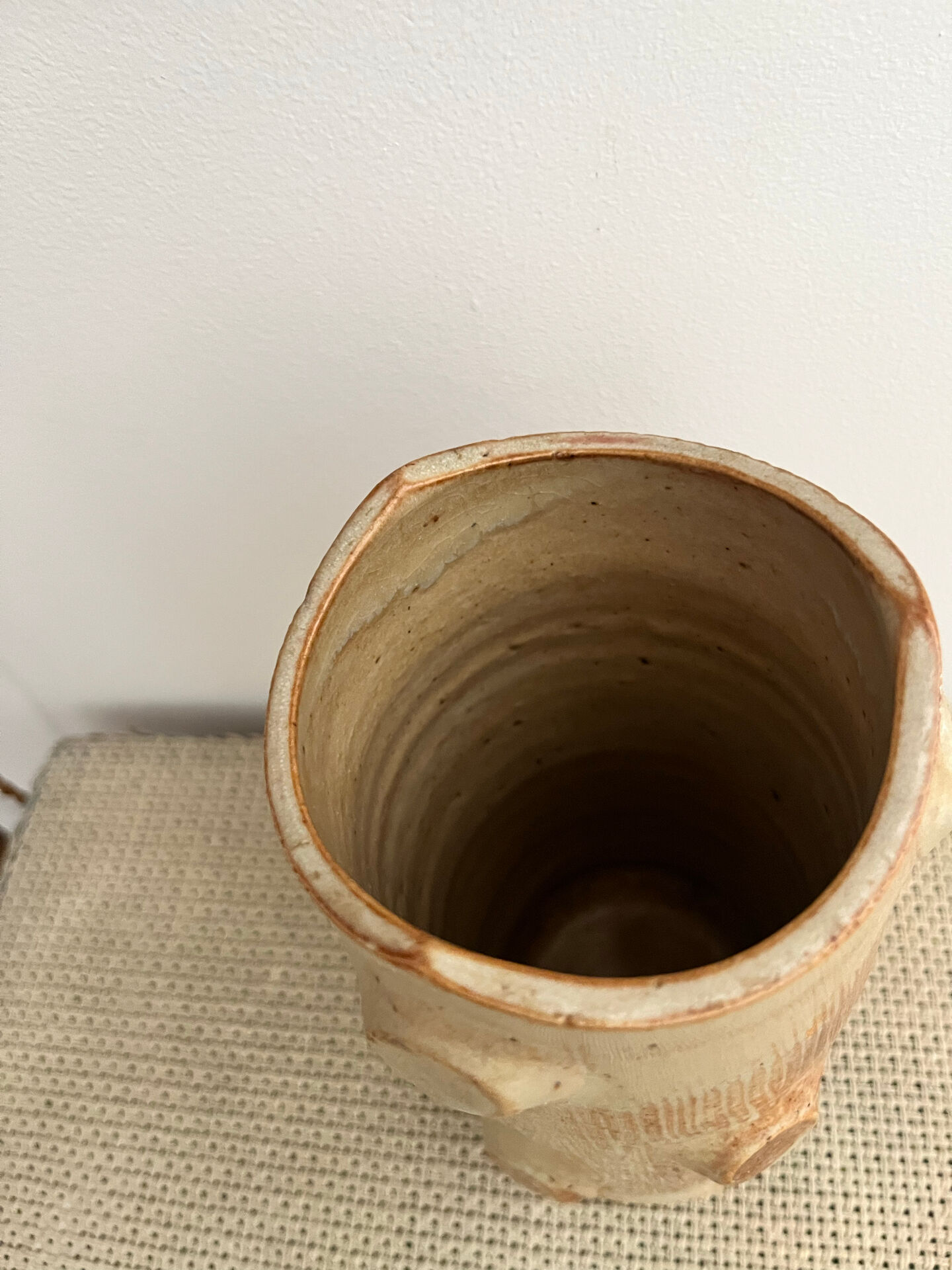 Stoneware vase