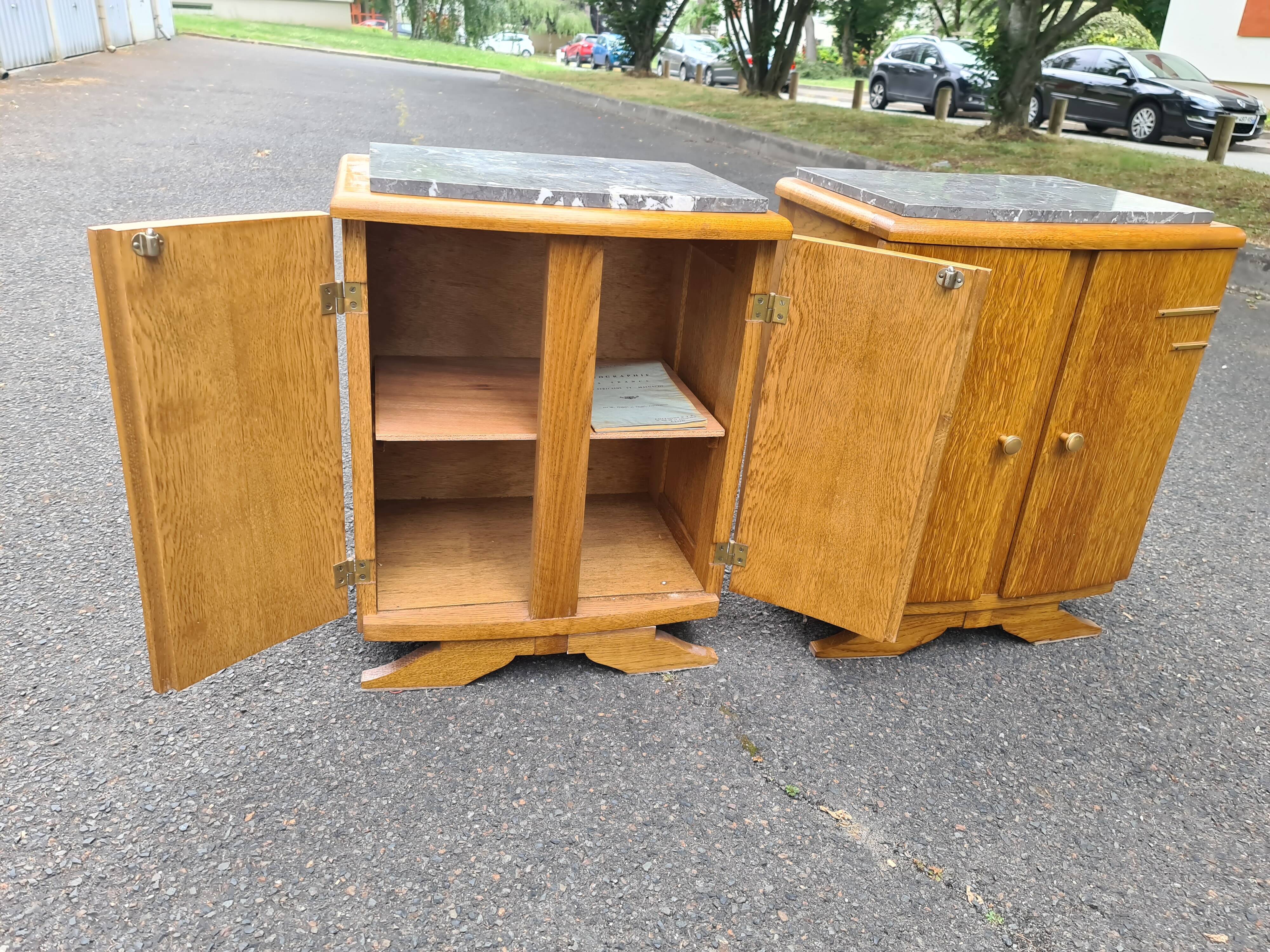 Art Deco bedside pair 1960