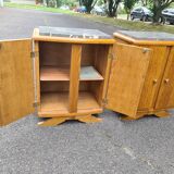 Art Deco bedside pair 1960