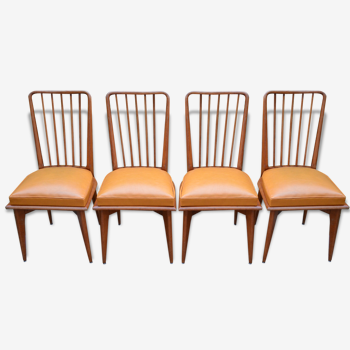 Four chairs folder to bars