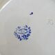 Old plates porcelain iron earth Sarreguemines Watteau