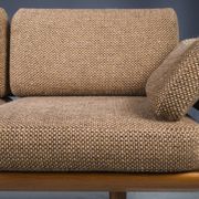 Danish Teak Fd 417 3 Seats Sofa Model Minerva by Peter Hvidt and Orla Molgaard-Nielsen for France &
