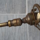 Art deco swan neck lamp