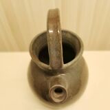 Glazed ceramic pitcher
