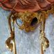 Pair of Napoleon 3 wall lights in copper and brass