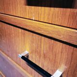 Vintage chest of drawers with compass feet