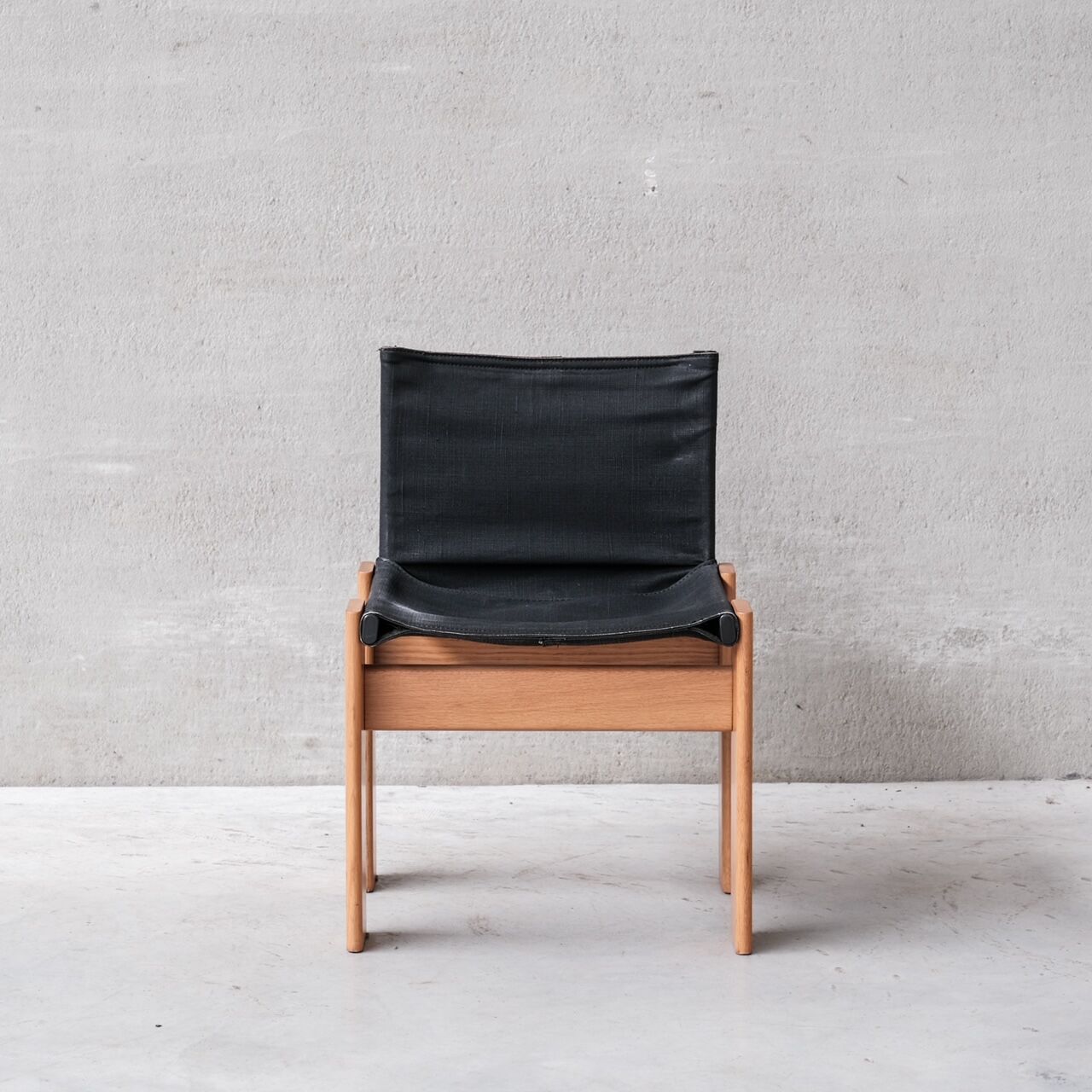 Set of Four Italian Scarpa 'Monk' Mid-Century Dining Chairs