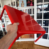 2 stackable tables Demetrio 45 by Vico Magistretti for Artemide