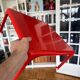 2 stackable tables Demetrio 45 by Vico Magistretti for Artemide