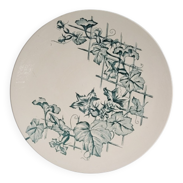 Longchamp plate model "Treillage"