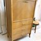 Vintage secretary with compass feet, 1960