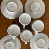 Set of 4 Villeroy boch cups and saucers