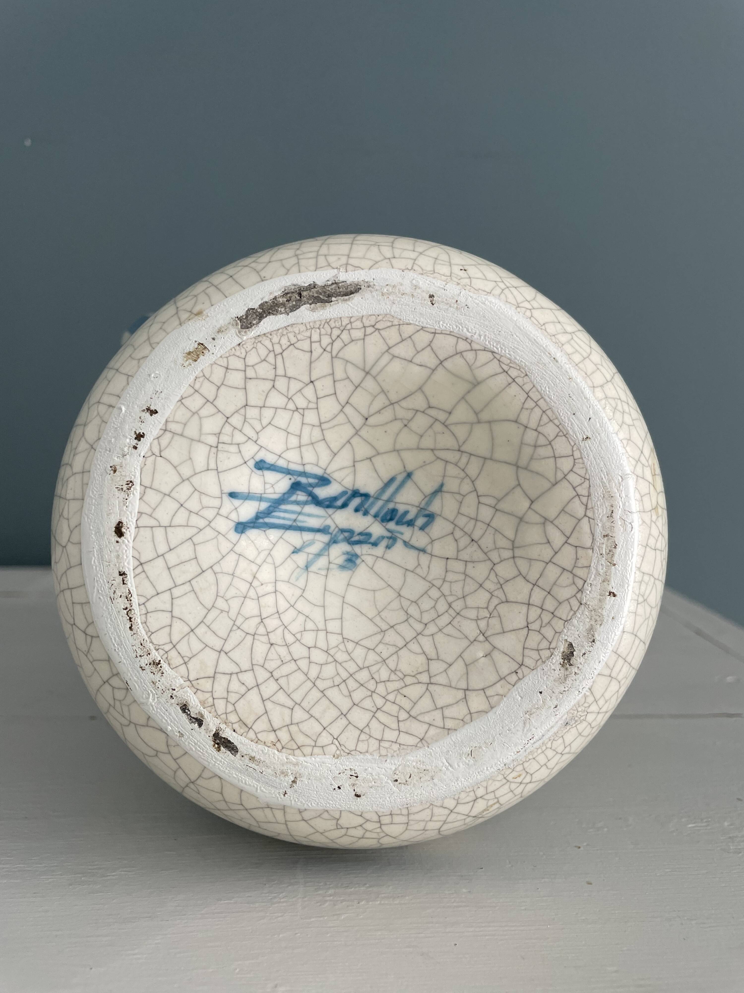 Sangria pitcher, Benlloch ceramic, Manises, 1960