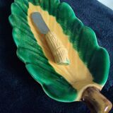 Vallauris butter dish with its butter knife