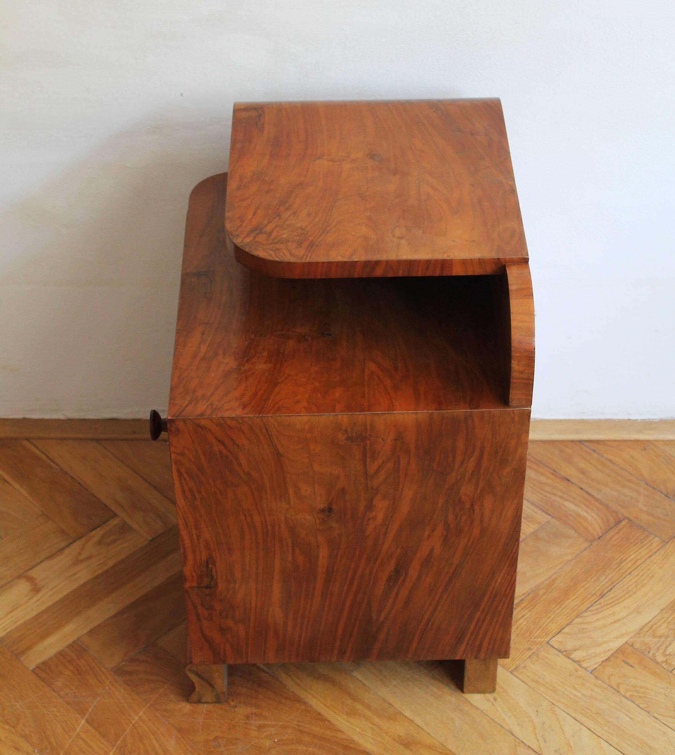 1930s Art Deco Bedside table