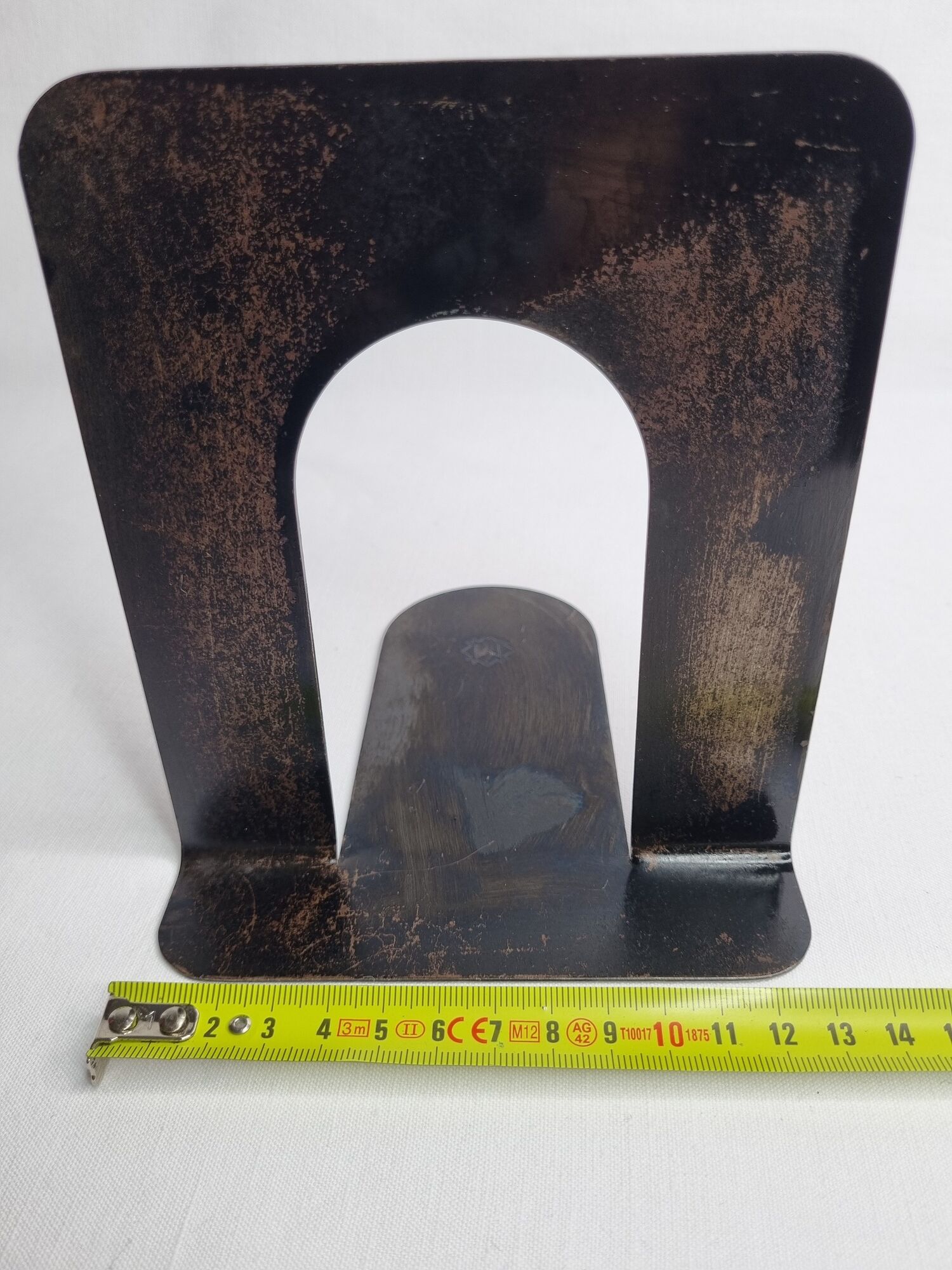Pair of industrial book greenhouse in black lacquered steel