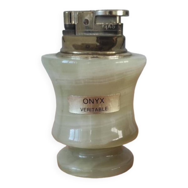 Briquet de table Onyx véritable