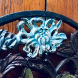 Colorful cast iron dish