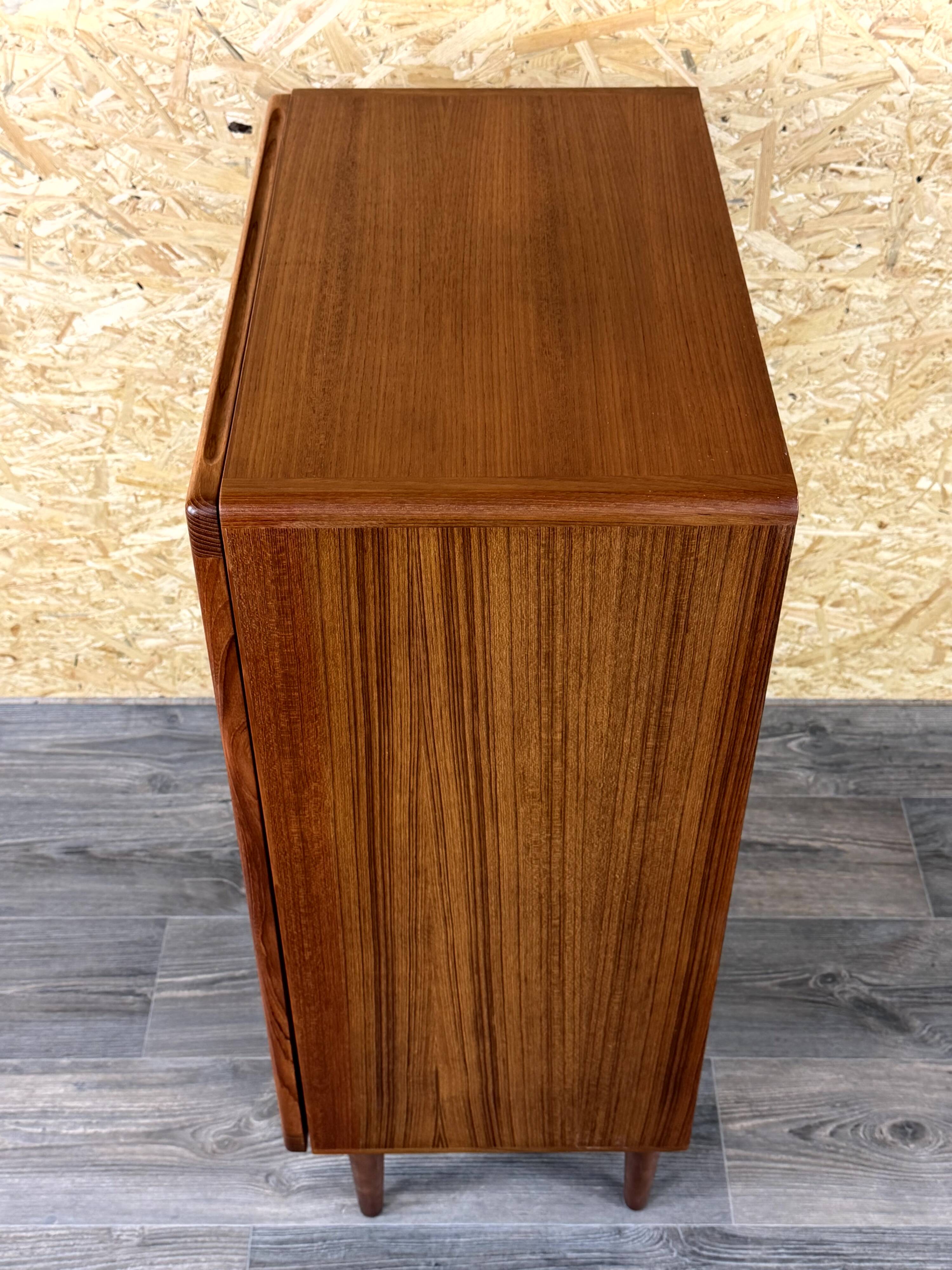 1960s 1970s Teak Sideboard Credenza Cabinet Danish Modern Design Denmark
