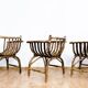 Art deco rattan armchairs 1920