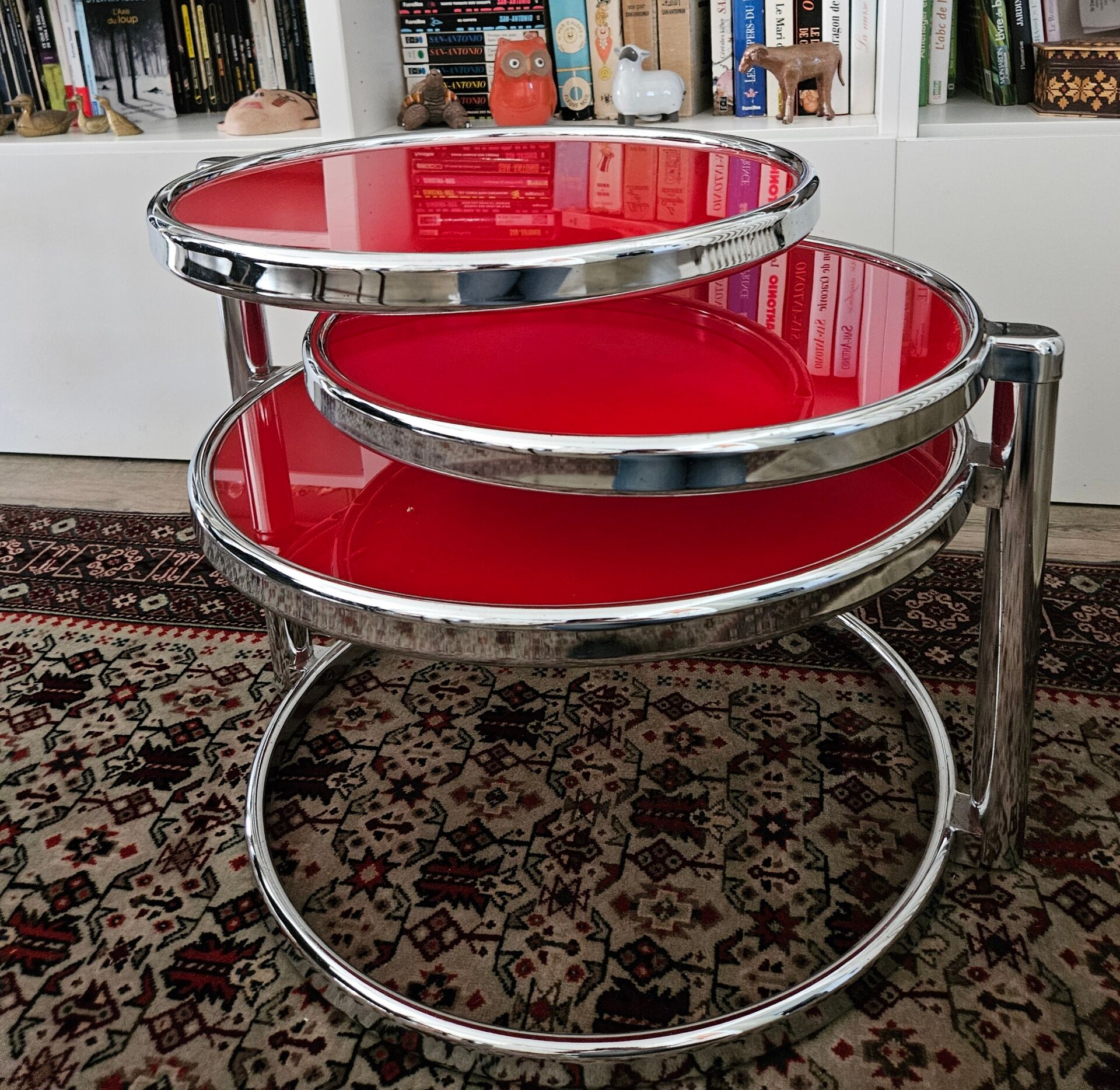 Rotating coffee table: Vintage 70s