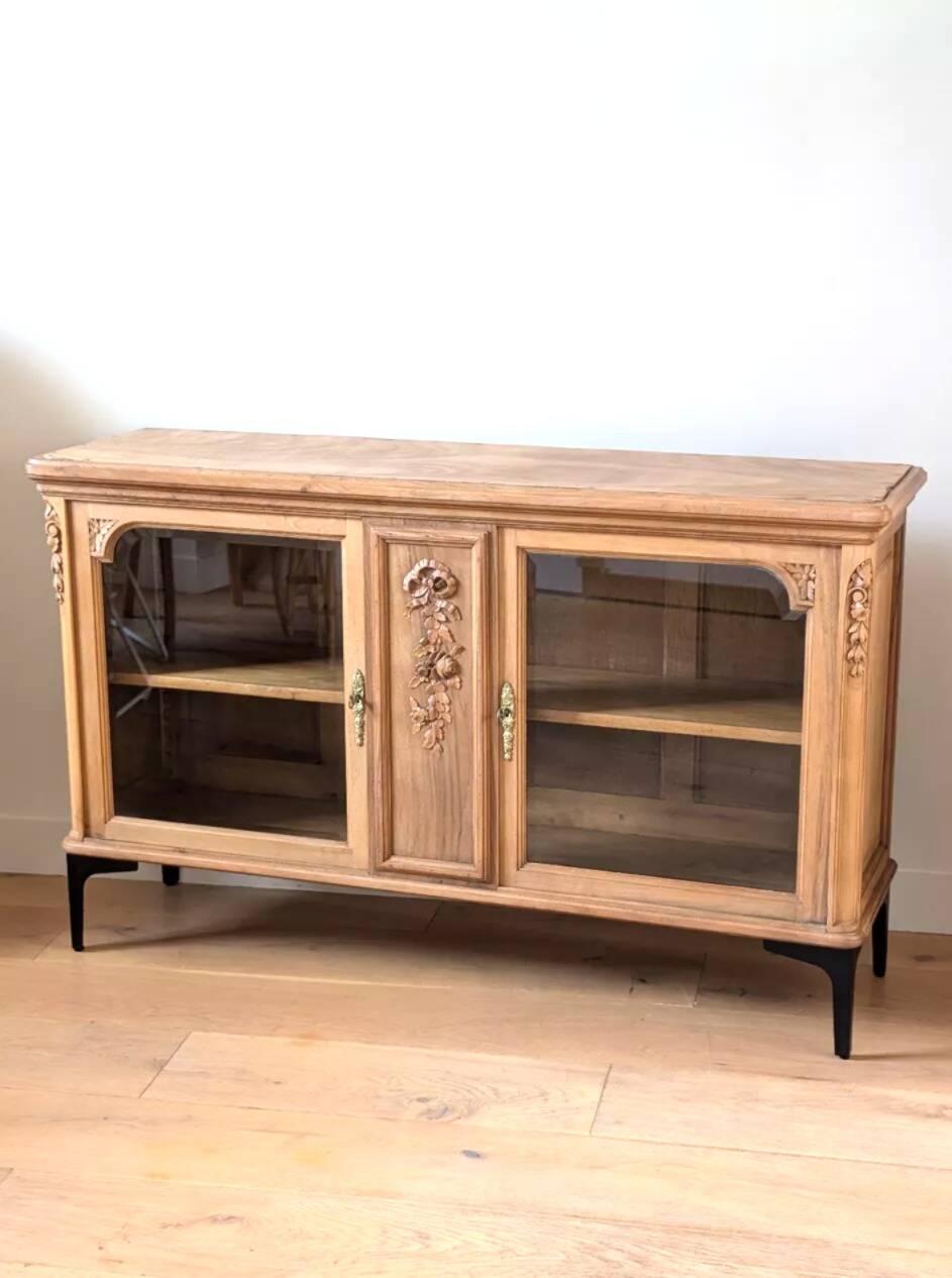 Antique solid wood sideboard, reimagined