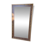Large golden mirror