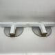 Pair of oti wall lights flos — afra & tobia scarpa — italian design 1970s