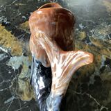Ceramic jug pitcher in the shape of a fish dimension: height -21cm- width -17cm-
