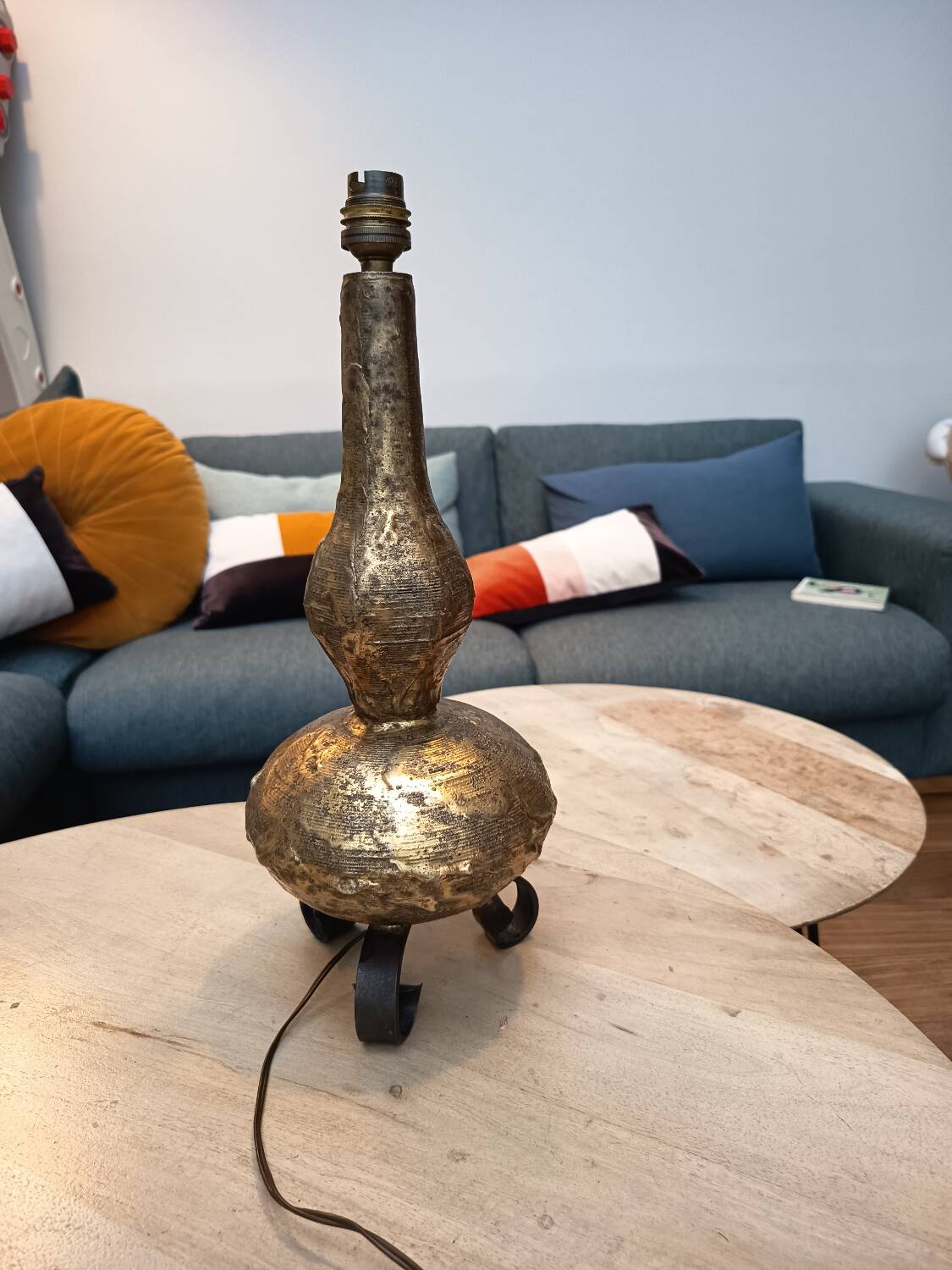Brutalist lamp 1950
