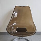 Set of 4 vintage Eurosteel chairs from the 1970s