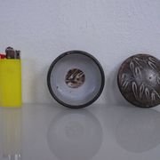 German Studio Ceramic Bowl by Monika Maetzel, 1960s