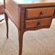 Cherry wood desk in Louis XV style
