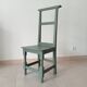 Antique "prie-dieu" chair from the 19th century.