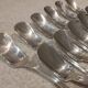 12 silver-plated metal ice cream scoops, Christofle silversmith, Chinon pattern